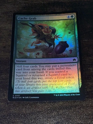 Cache Grab 0167 Foil Bloomburrow BLB MTG Magic The Gathering