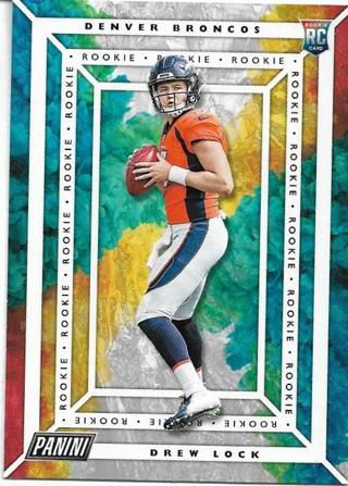 2019 PANINI DREW LOCK PLAYER OF THE DAY HIGHLIGHT ROOKIE CARD