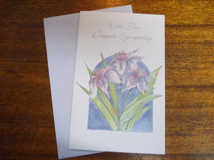 Sympathy Card with Envelope