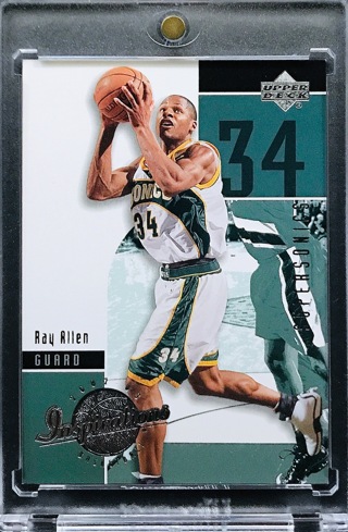 Ray Allen - 2002-03 Upper Deck Inspirations #78 - Milwaukee Bucks [AA165]