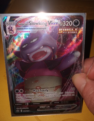 Galarian  Slowking Vmax Pokemon Card