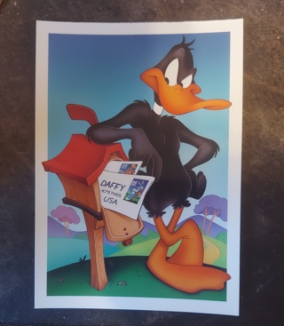 Daffy Duck Postcard 