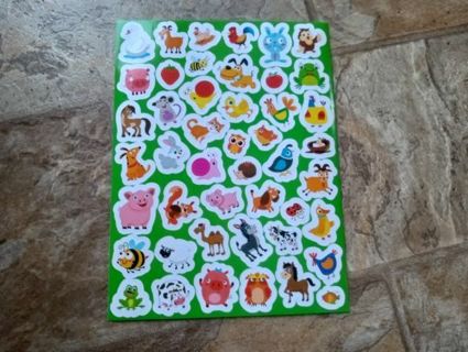 Sheet of stickers