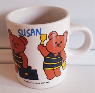Teddy Bear (Susan) Souvenir Mini Cup