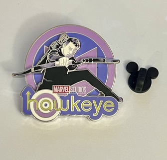  Disney / MARVEL Pin - HAWKEYE! 3D/Layered - For Pin Trading/Collecting