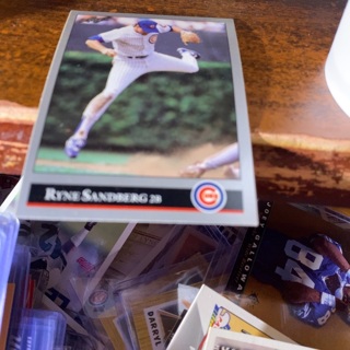 1992 leaf series two ryne sandberg baseball card 