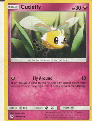 Pokemon Card: Cutiefly