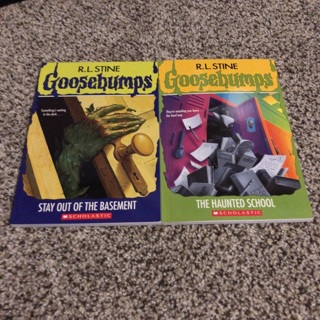 Two Goosebumps Books