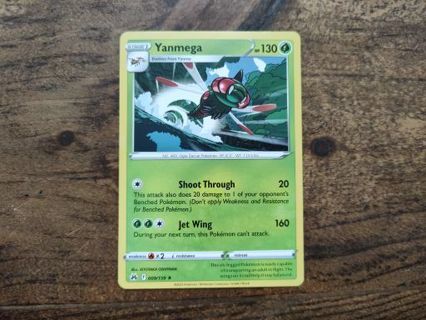 Pokemon Card Yanmega Black Star Rare Crown Zenith