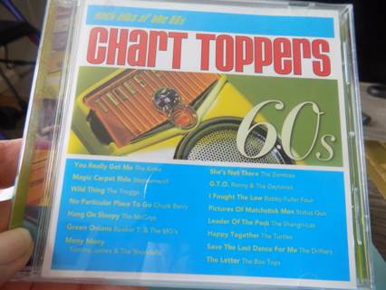Rock Hits of the 60's Chart Toppers CD