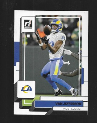 2022 DONRUSS VAN JEFFERSON #13