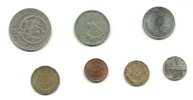  Mexico 1980 - $ 20 Pesos Cultura Maya Coin - Lot $20, $5,$1& More 