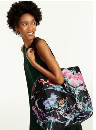 Macy's Oceancycle Tote Bag Designer BRAND NEW IN PACKAGE Seaflowers
