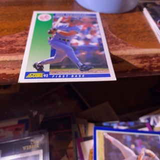 1992 score Don mattingly baseball card 