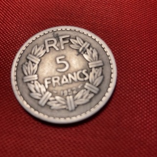 FRANCE 5 Francs – 1952