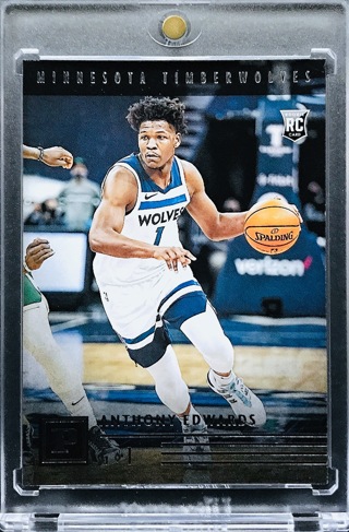 Anthony Edwards RC - 2020-21 Panini Chronicles Panini #101 - Minnesota Timberwolves [AA026]