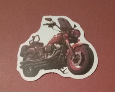 Motorcycle vending sticker #11