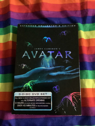 James Cameron’s Avatar Extended Collector’s Edition 3Disc DVD Set Excellent Condition 