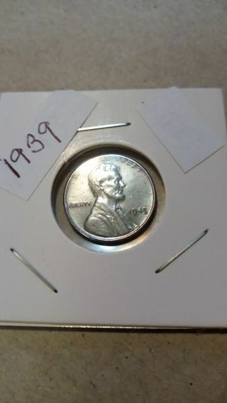 1939- ALMOST UNCIRCULATED STEEL PENNY.. YOU DECIDE THE PRICE