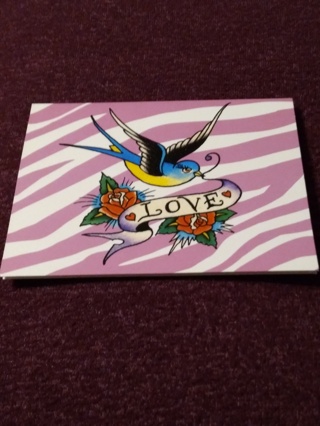 Ed Hardy Notecard - Love Bird