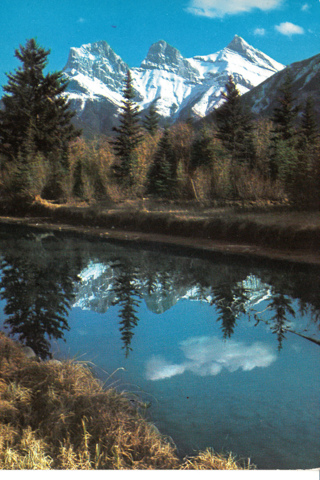 Vintage Postcard Banff, Alberta, Canada