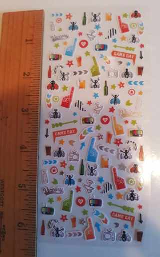 1 sheet of Small Fun Stickers