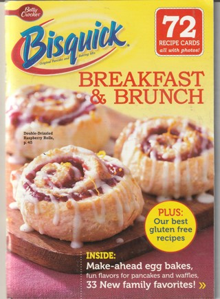 Soft Covered Recipe Book: Betty Crocker: Bisquick Breakfast & Brunch