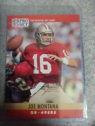 Joe Montana 1990 Pro Set