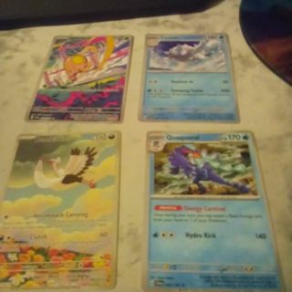 #6- 4 Pokémon Cards