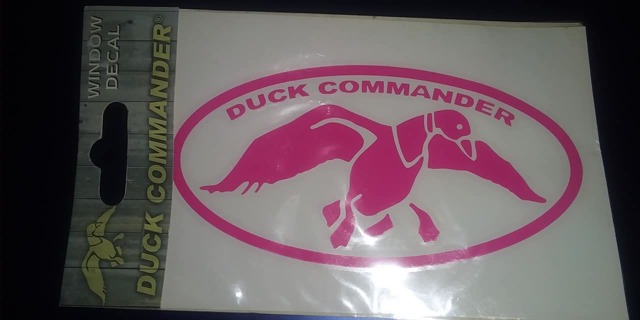 DUCK COMMANDER WINDOW STICKER