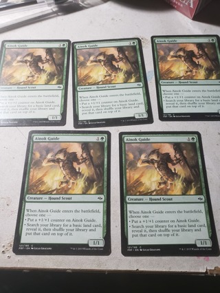 Magic the gathering a TCG card lot ×5 near Mint Condition