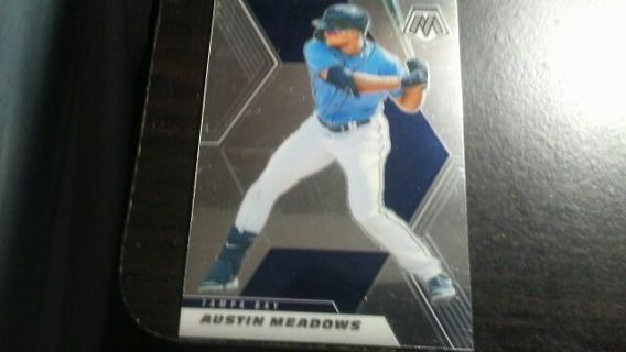 2021 PANINI MOSAIC AUSTIN MEADOWS TAMPA BAY DEVIL RAYS BASEBALL CARD# 39