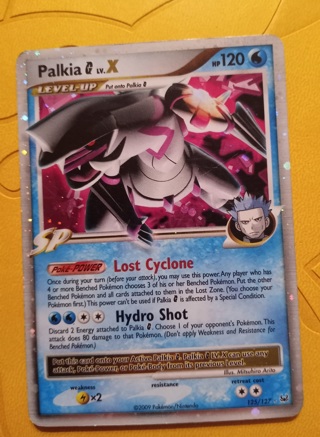 Palkia G Lv.X Pokemon  Card