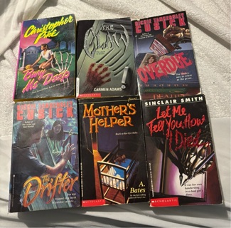 6 Teen Point Horror Novels
