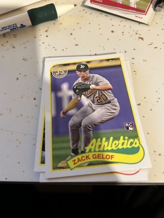 2024 topps 35th anniversary rc zack gelof