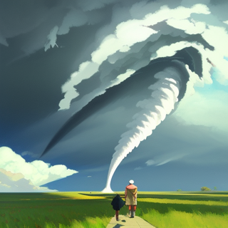 Listia Digital Collectible: Tornado in the distance