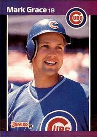 Mark Grace 1989 Donruss Chicago Cubs