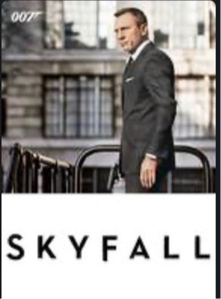 Skyfall HD Vudu copy