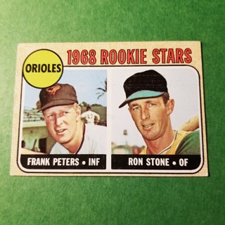 1968 - TOPPS EXMT - NRMT BASEBALL - CARD NO. 409 - 1968 ROOKIE STARS - ORIOLES