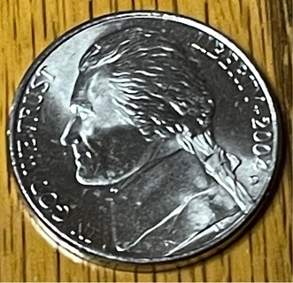 2004 D Jefferson Nickel Brillant Uncirculated 