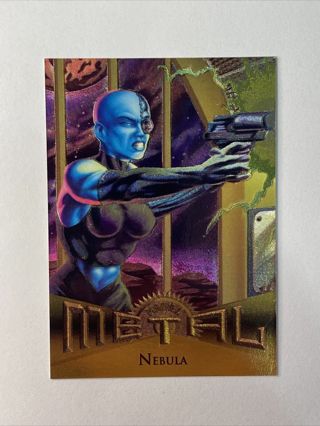 1995 Fleer Marvel Metal #17 NEBULA