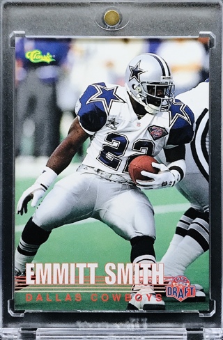 Emmitt Smith - 1995 Classic NFL Rookies #110 - Dallas Cowboys [AA229]