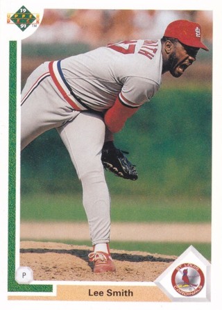 Lee Smith 1991 Upper Deck St. Louis Cardinals