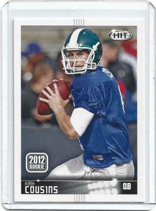 2012 SAGE HIT KIRK COUSINS ROOKIE CARD