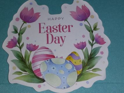 Easter nice one vinyl sticker no refunds regular mail only Very nice quality!