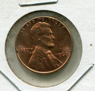 1960 P Lincoln Cent-B.U.