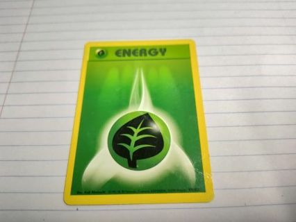 Pokemon Base Set Grass Energy 99/102 #14