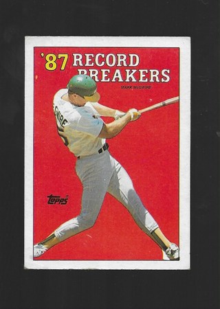 1988 TOPPS MARK MCGWIRE #3