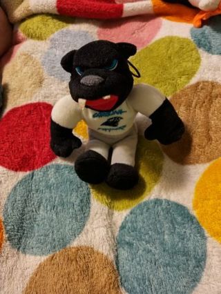 Stuffed Carolina Panthers Mascot Sir Purr