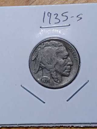 1935-S Buffalo Nickel! 4